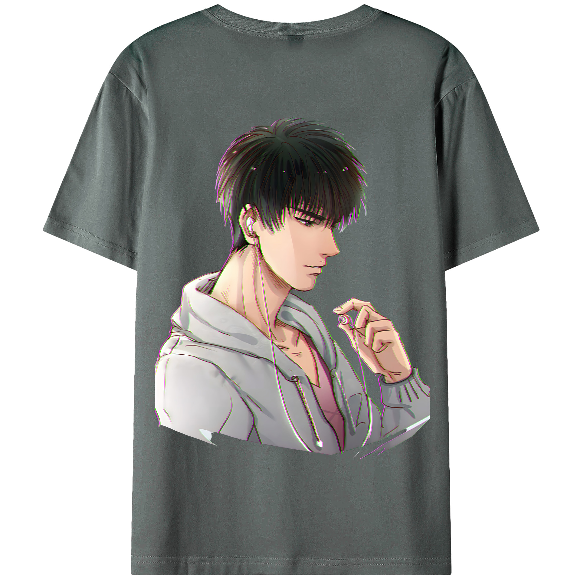 SLAM DUNK／スラムダンク 綿100％半袖Tシャツ（背面プリント）